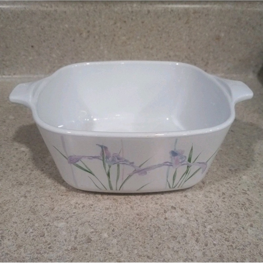 Corning Ware Shadow Iris Small Casserole Dish Only P-43-B  700 ml 2 Cup No Lid